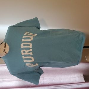 Purdue blue tee